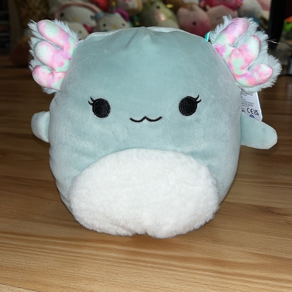 Squishmallows Chasmen the Axolotl 7/7.5" NWT (tiny dot on back) - Picture 3 of 6